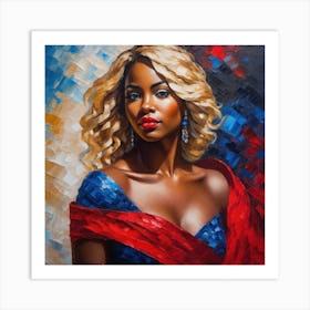 African American Woman 2 Art Print