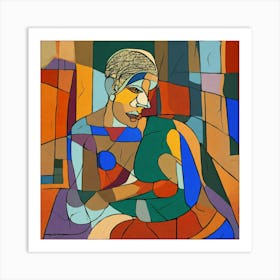Paint Of Picasso Style (3) Art Print