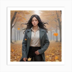 Autumn Leaves Art Print