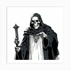 Grim Reaper Art Print