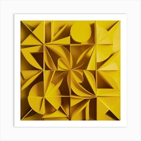 Origami Art Print