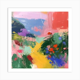 Colourful Gardens Claude Monet Foundation Gardens France 8 Art Print