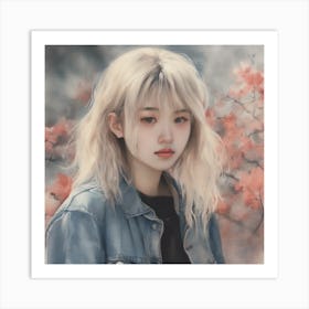 Korean Girl 5 Art Print