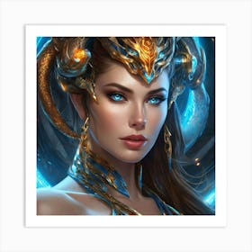 Elven Beauty jk Art Print