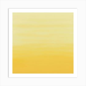 Yellow Sunrise Art Print