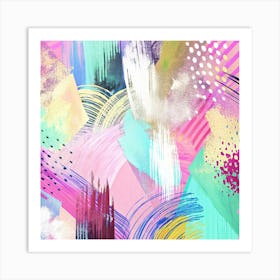 Abstract Abstract Painting 3 Art Print