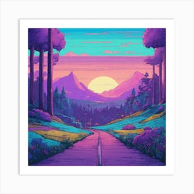 Original Video Game Album Art Art Print