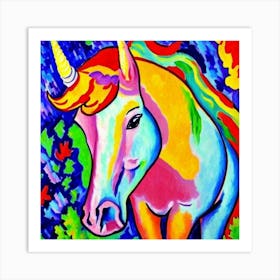 Unicorn Beauty Art Print