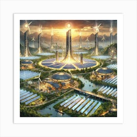 Solar Haven Art Print