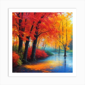 Autumn Forest Art Print