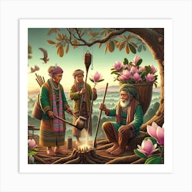 Magnolia Farmer 1 Art Print