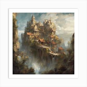 Fantasy Painting 1 Art Print