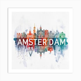 Amsterdam Art Print