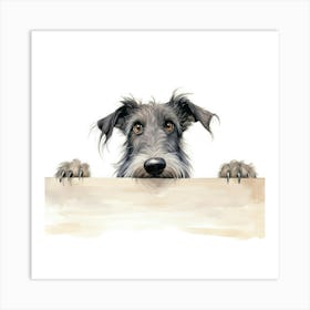 Scottish Deerhound 1 Art Print