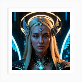 Elven Warrior Art Print