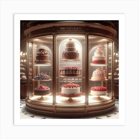 A nice pastery logo 1 Art Print