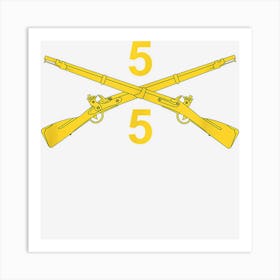 5 5 Infantry Battalion 1 Art Print