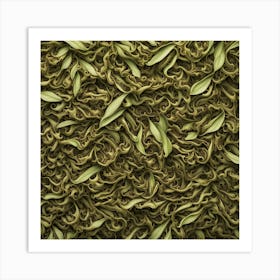 Tea Leaves Art 5 Art Print