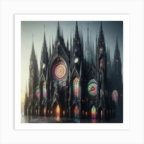 Cathedral Of Light 3 Art Print