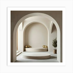 Arched Room 10 Art Print