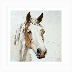 Horse Portrait Art Print