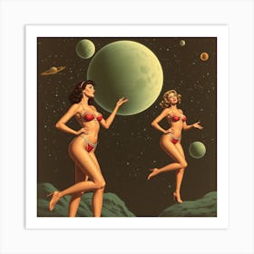 Venus And Venus Art Print