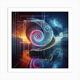 Spiral Spiral Spiral 2 Art Print