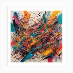 Abstract Painting 124 Art Print