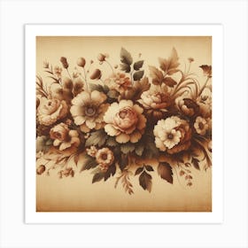 Floral Painting 2 Art Print