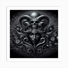 Dark Fantasy Art 5 Art Print