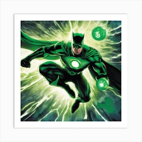 Green Lantern 1 Art Print