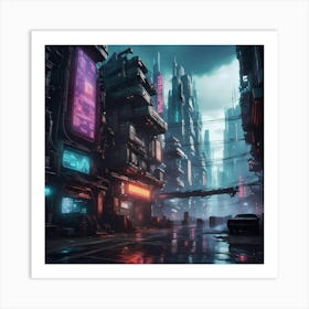 Dawn of the Cyber Age Art Print