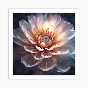 Lotus Flower Art Print