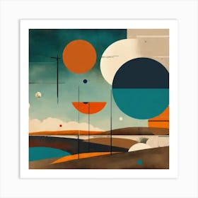 Abstract Landscape 1 Art Print