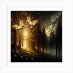 Fairy Forest 11 Art Print