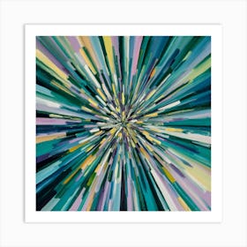 Burst 2 Art Print