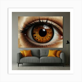 Eye Of The Tiger 1 Art Print