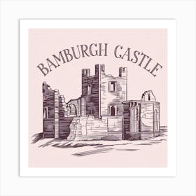 Bamburgh Castle 2 Art Print