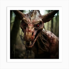 Demon 11 Art Print