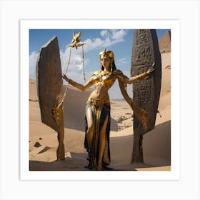 Egyptian Goddess 1 Art Print