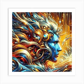 Psychedelic Art 38 Art Print