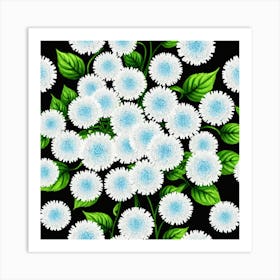 Chrysanthemums 24 Art Print