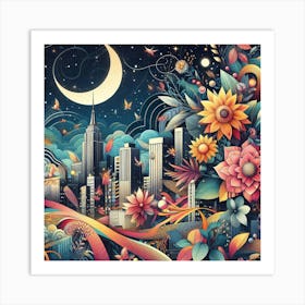 New York City 8 Art Print