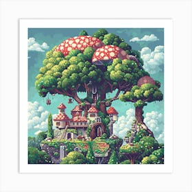 Fairytale Castle 9 Art Print