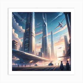 Vertiscape Art Print