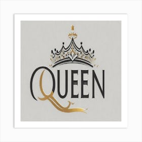 Queen Logo Art Print