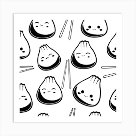 Asian Food Art Print