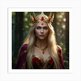 Queen Of The Forest Art Print