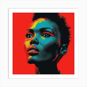 African Woman Art Print