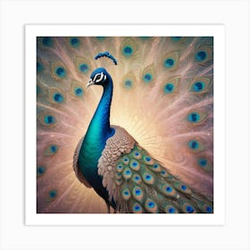 Peacock 57 Art Print